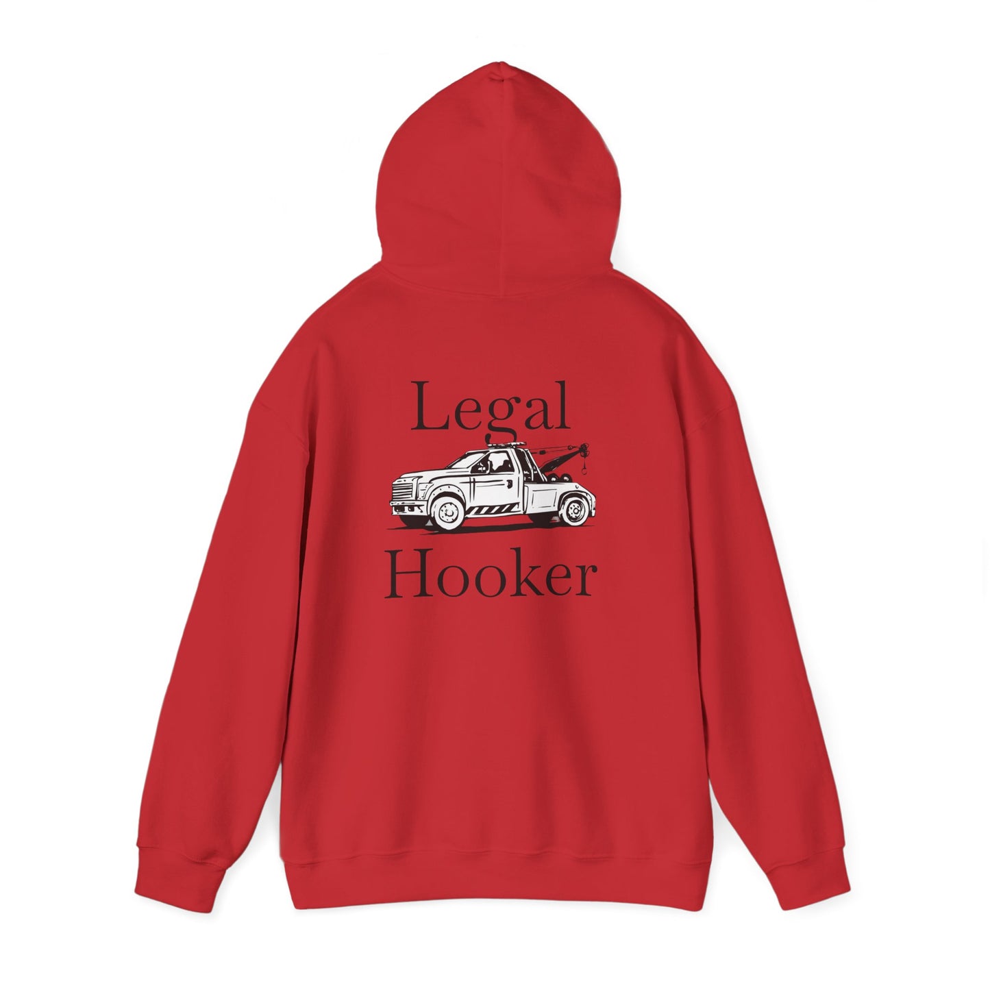 Legal H**ker Wheel Lift Tow Truck Unisex Hoodie