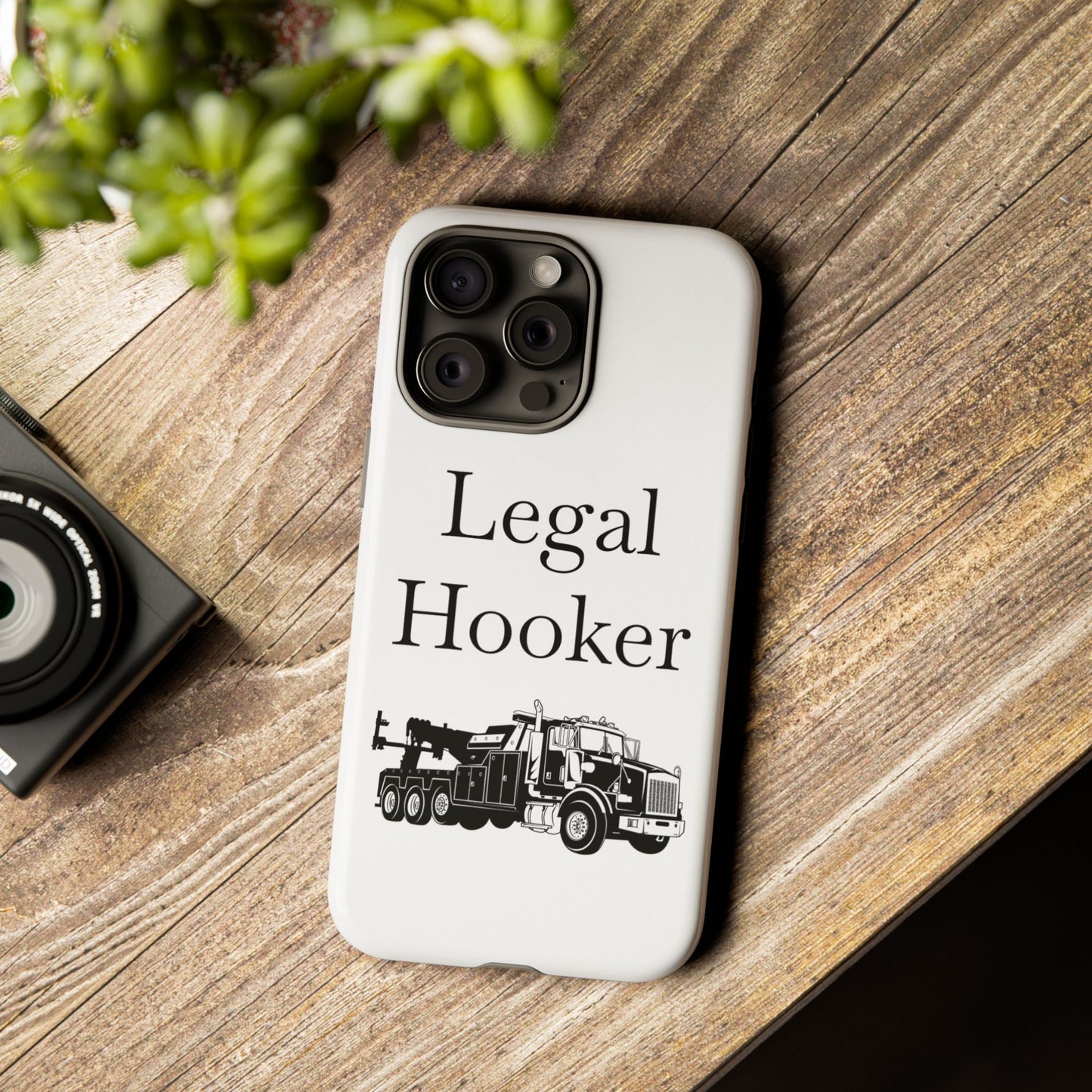 Legal H**ker Heavy Tow Truck iPhone Case