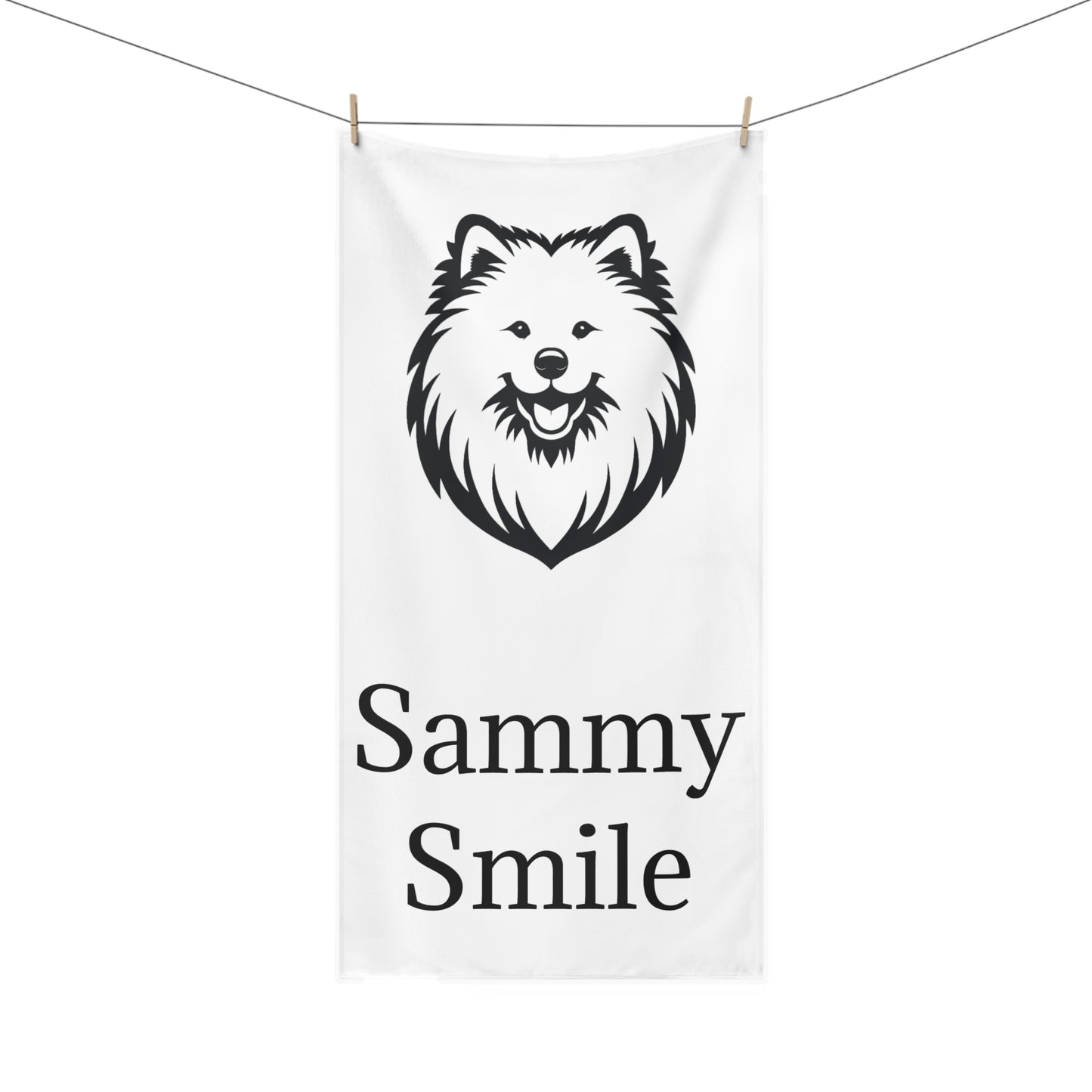 Sammy Smile Mink-Cotton  Beach Towel