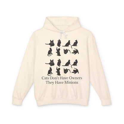 Cat Minions Unisex Lightweight Hoodie