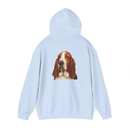 Basset Head Unisex Hoodie
