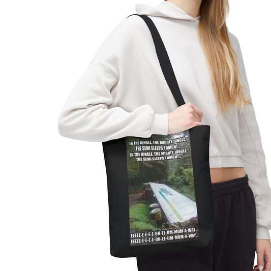 Semi Sleeps Tote Bag