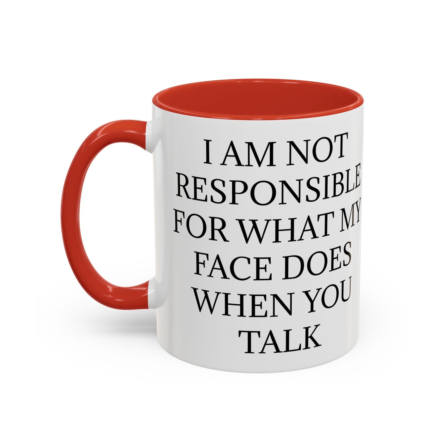 When You Talk 2-Tone Coffee Mug