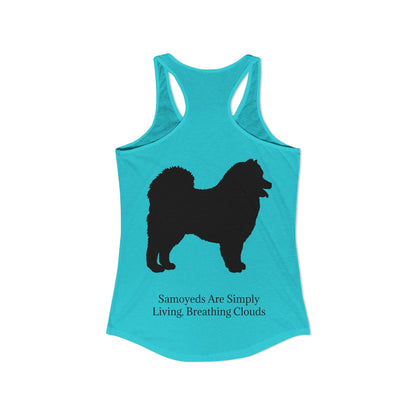 Clouds Women's Racerback Tank