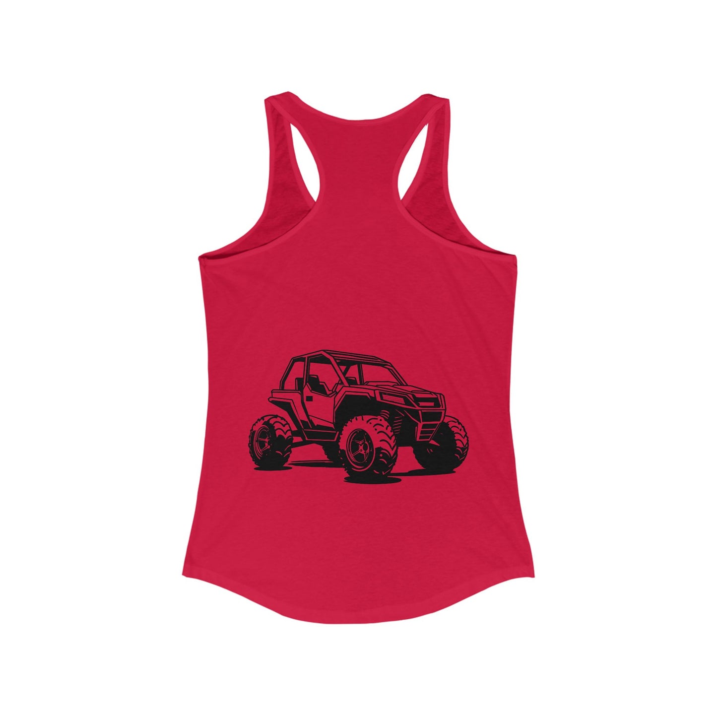 Off The Beaten Path Side By Side Women's Racerback Tank
