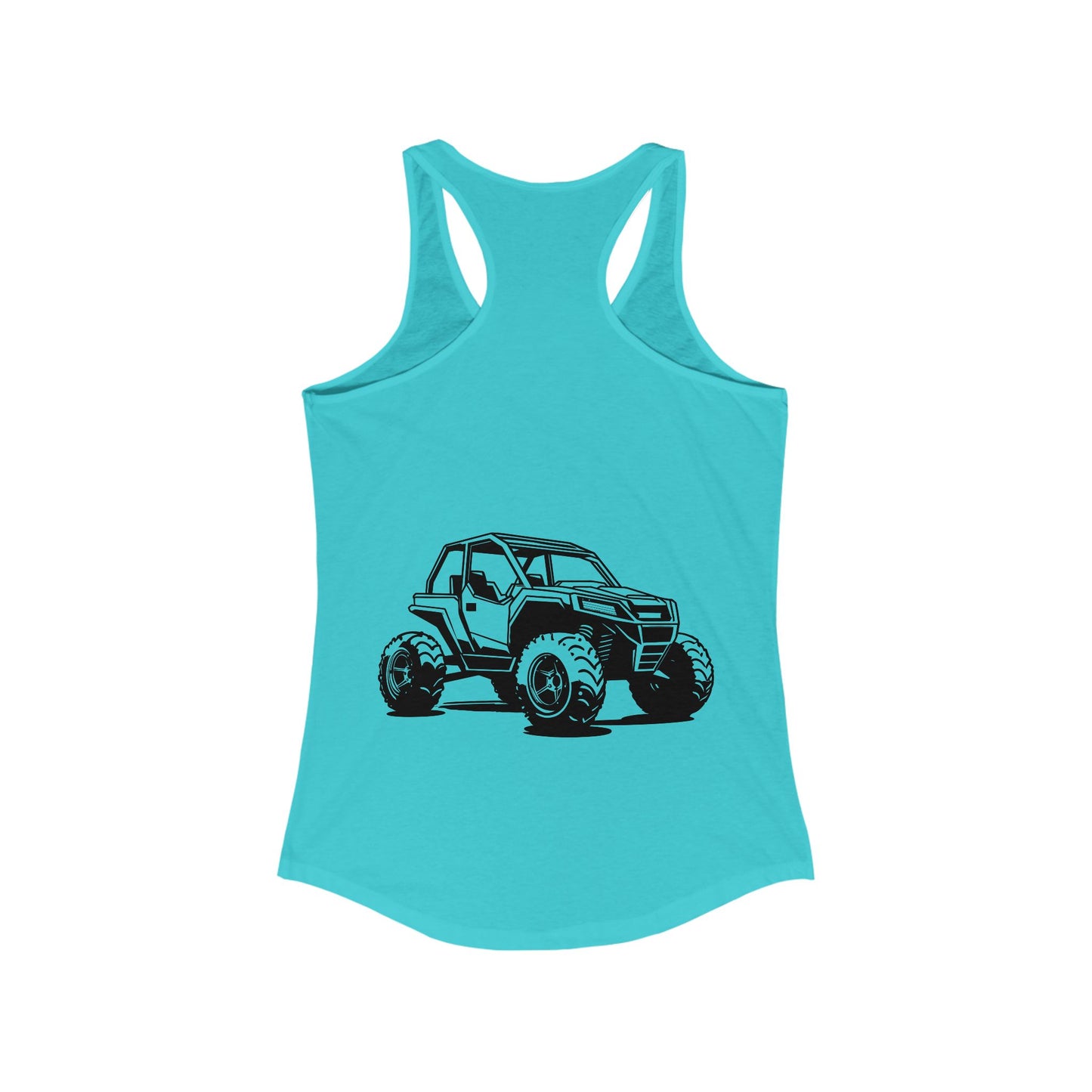 Off The Beaten Path Side By Side Women's Racerback Tank