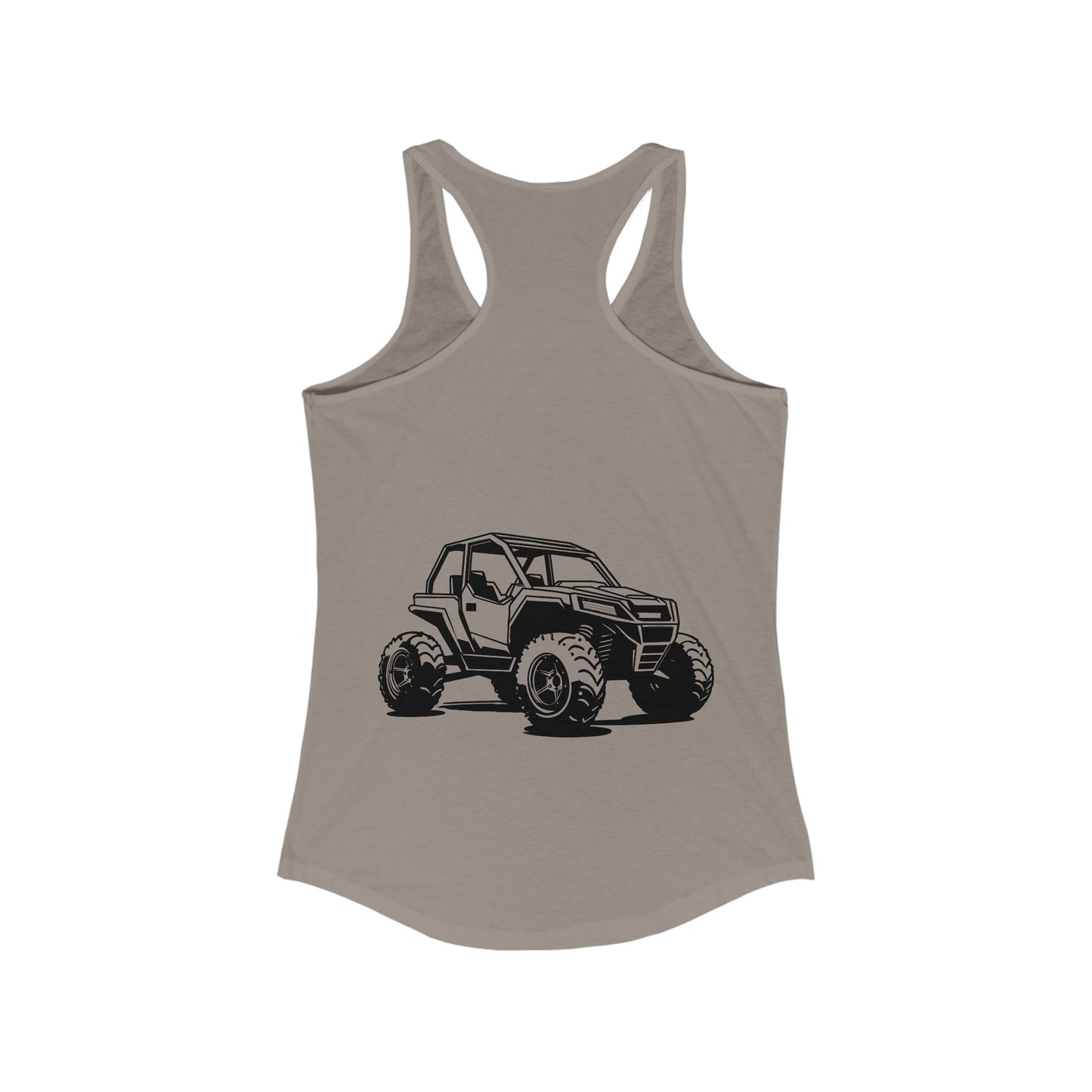 Off The Beaten Path Side By Side Women's Racerback Tank