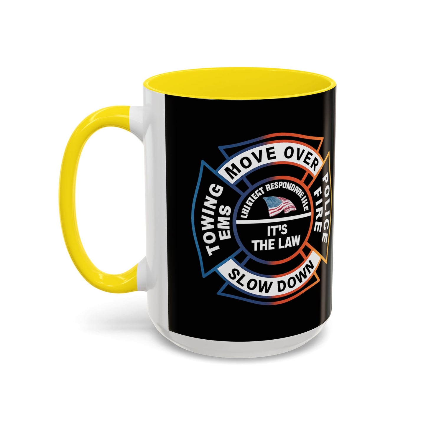 Let First Responders Live 2-Tone Coffee Mug