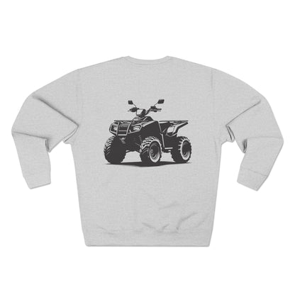 Off The Beaten Path Quad Unisex Crewneck Sweatshirt