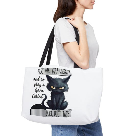 Duct, Duct, Tape Weekender Tote Bag