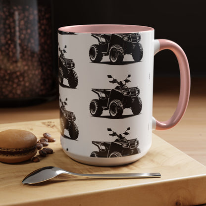 Off The Beaten Path Quad 2-Tone Coffee Mug