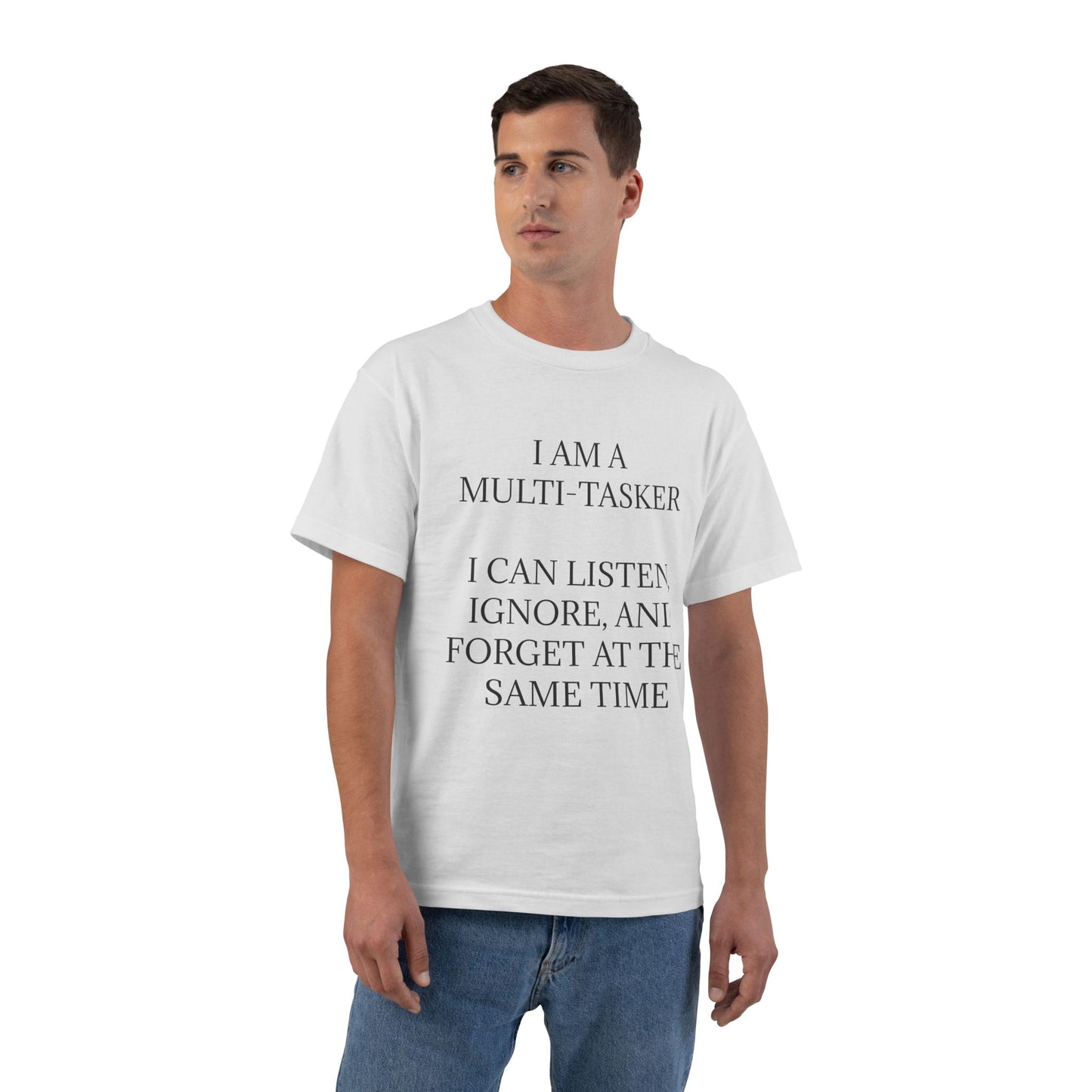 Multi-Tasker Men's Short-Sleeve Crewneck Tee