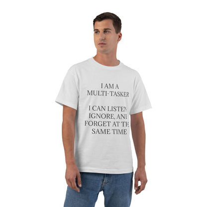 Multi-Tasker Men's Short-Sleeve Crewneck Tee