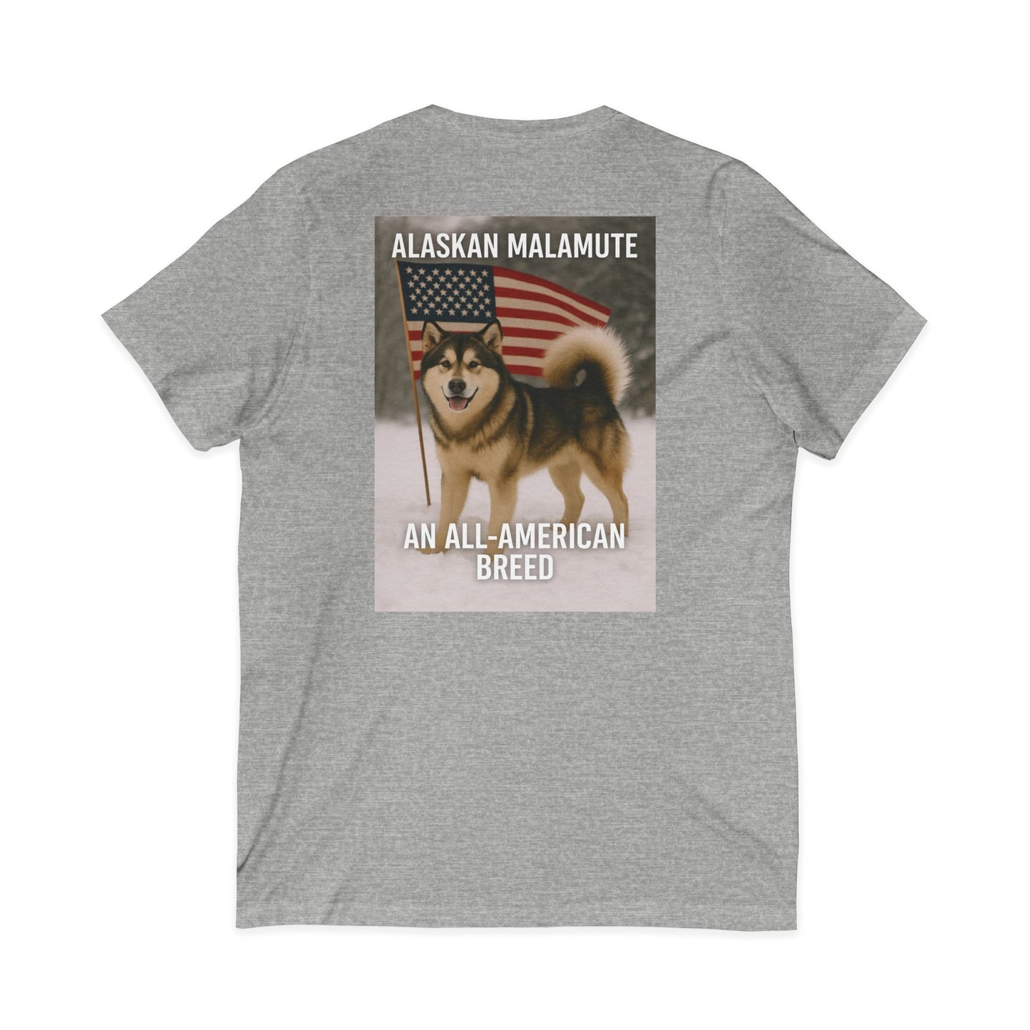 All-American Breed Unisex Short Sleeve V-Neck Tee