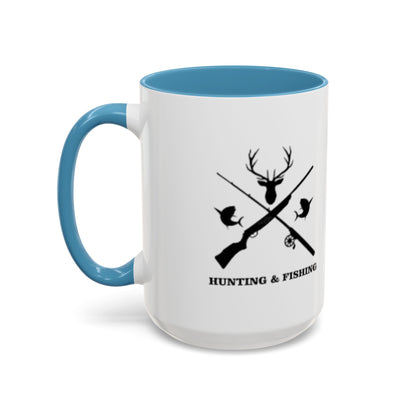 Hunting/Fishing 2-Tone Coffee Mug