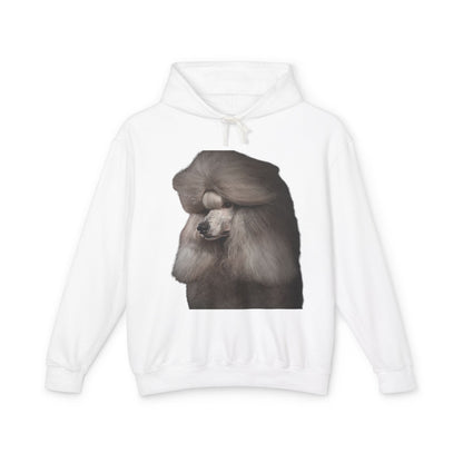 Poodle Head Unisex Lightweight Hoodie
