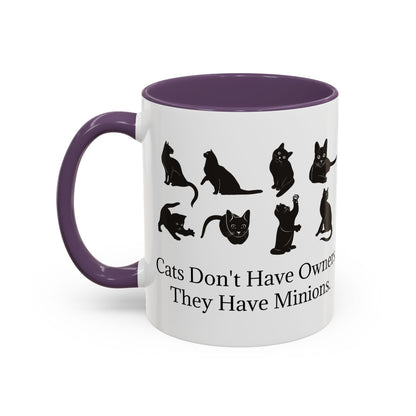 Cat Minions 2-Tone Coffee Mug