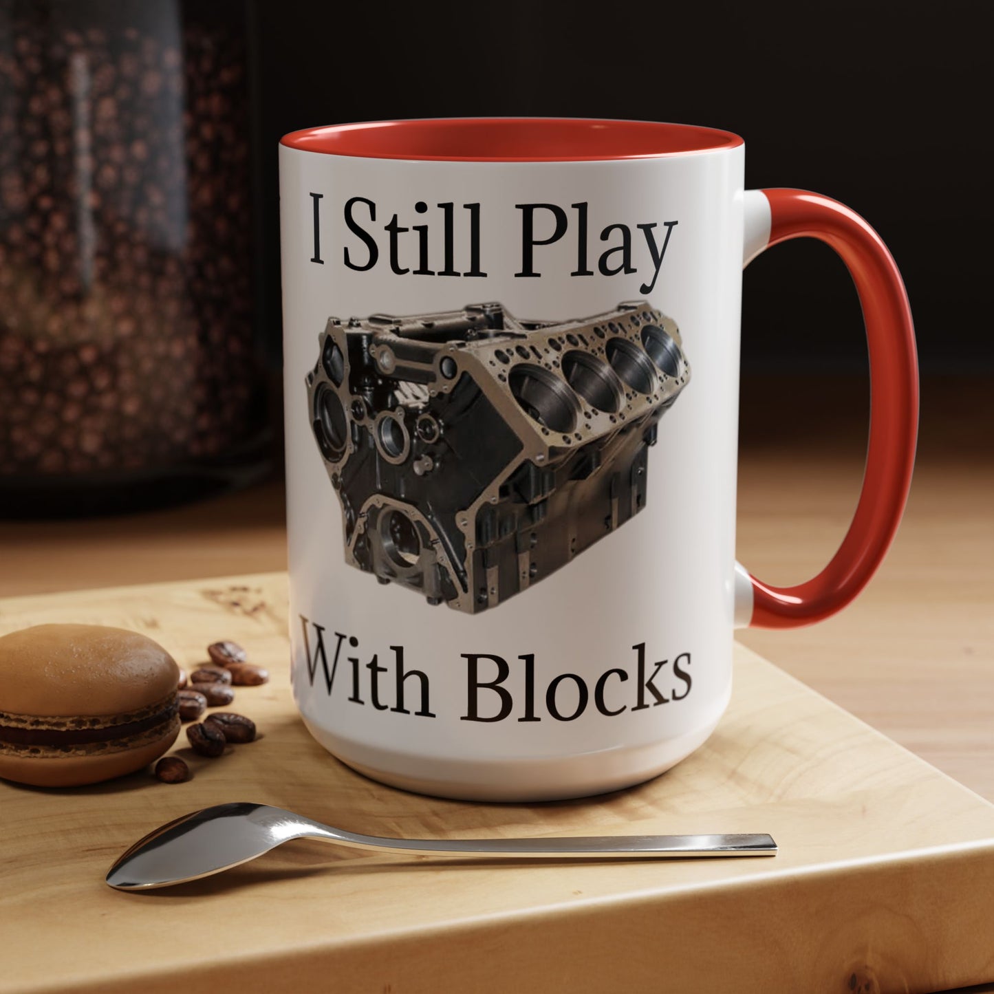 Play With Blocks 2-Tone Coffee Mug