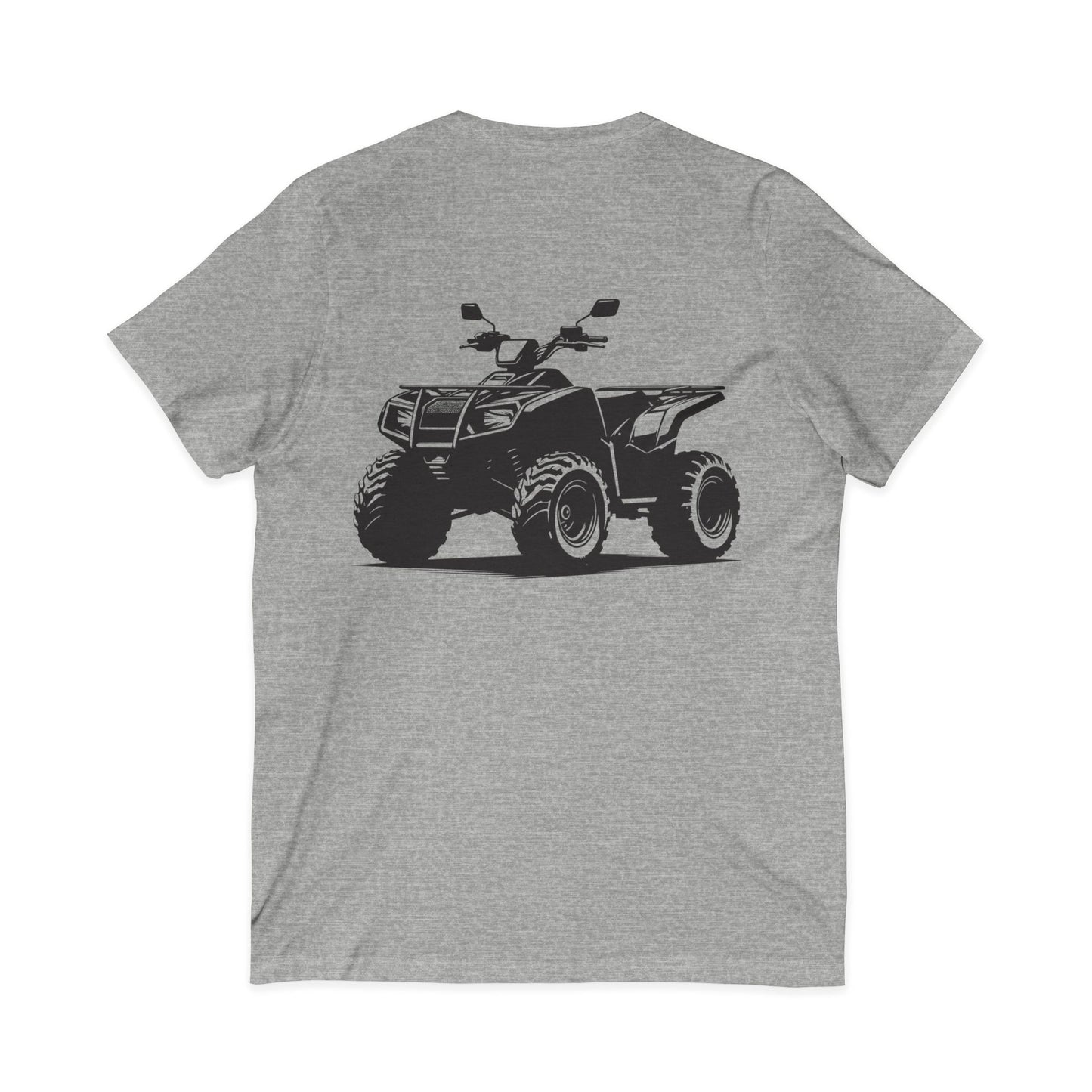 Off The Beaten Path Quad Unisex Short Sleeve V-Neck Tee