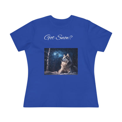 Got Snow? Women's Short Sleeve Crewneck Tee