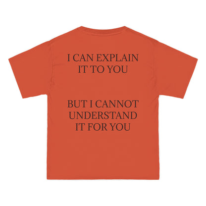 I Cannot Understand It For You Men's Short-Sleeve Crewneck Tee