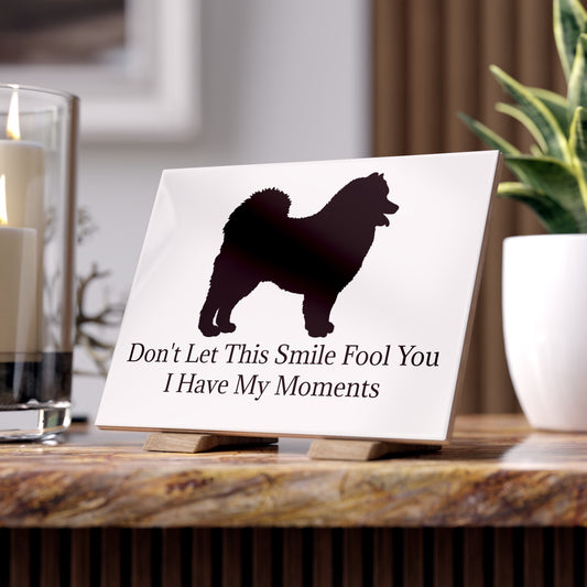 Fool You Ceramic Photo Tile