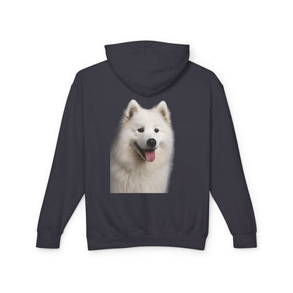 Samoyed Head Unisex Lightweight Hoodie