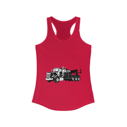 Heavy Tow Truck Women's Racerback Tank