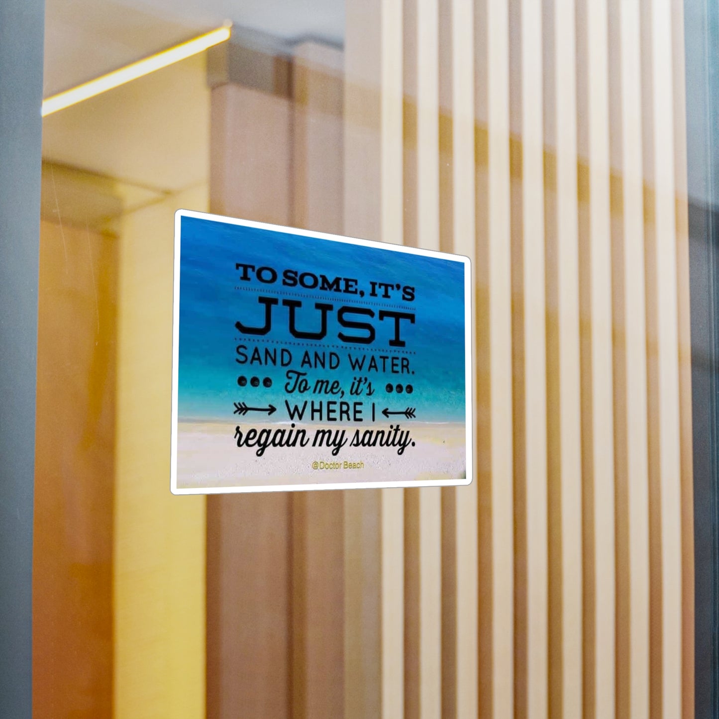 Dr. Beach Vinyl Decal