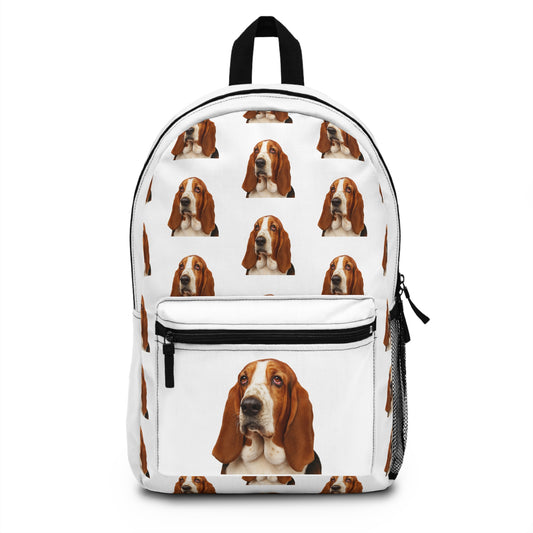 Basset Head Backpack