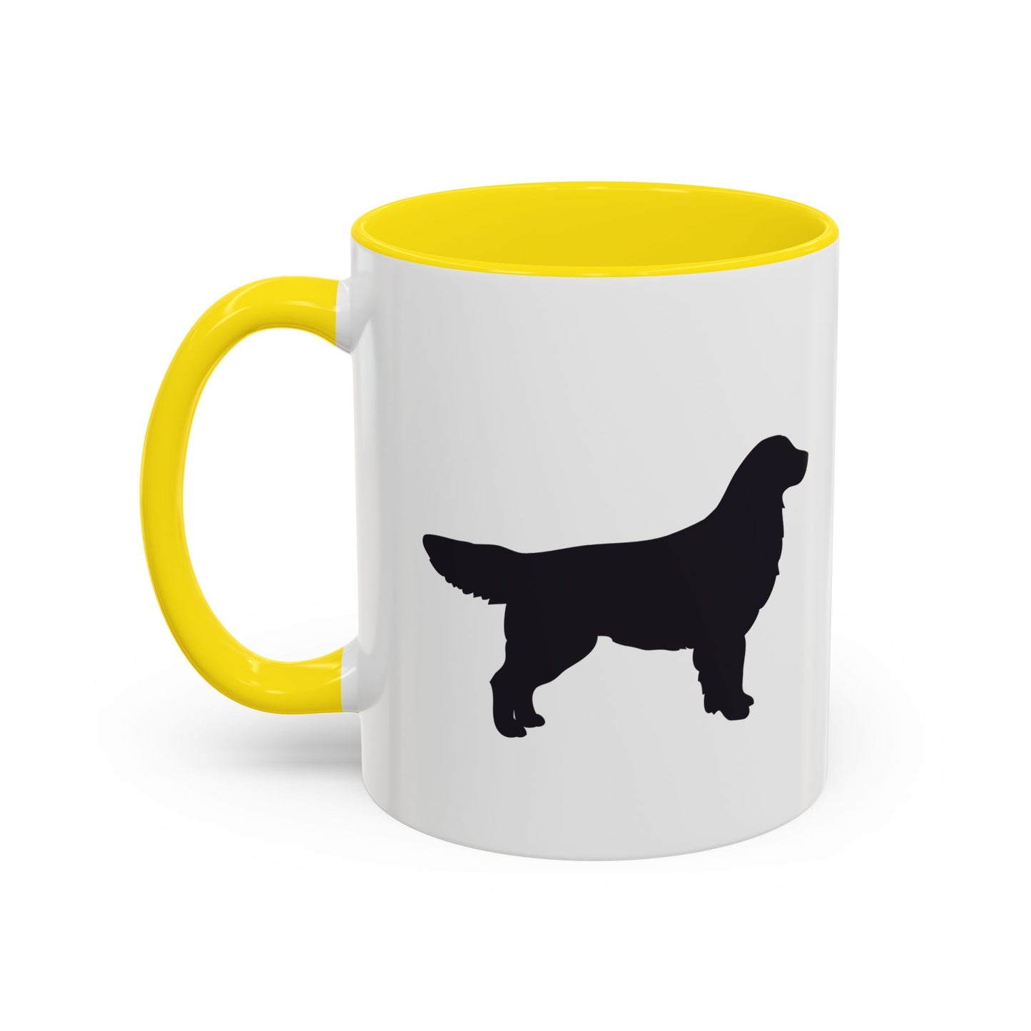 Golden Silhouette 2-Tone Coffee Mug