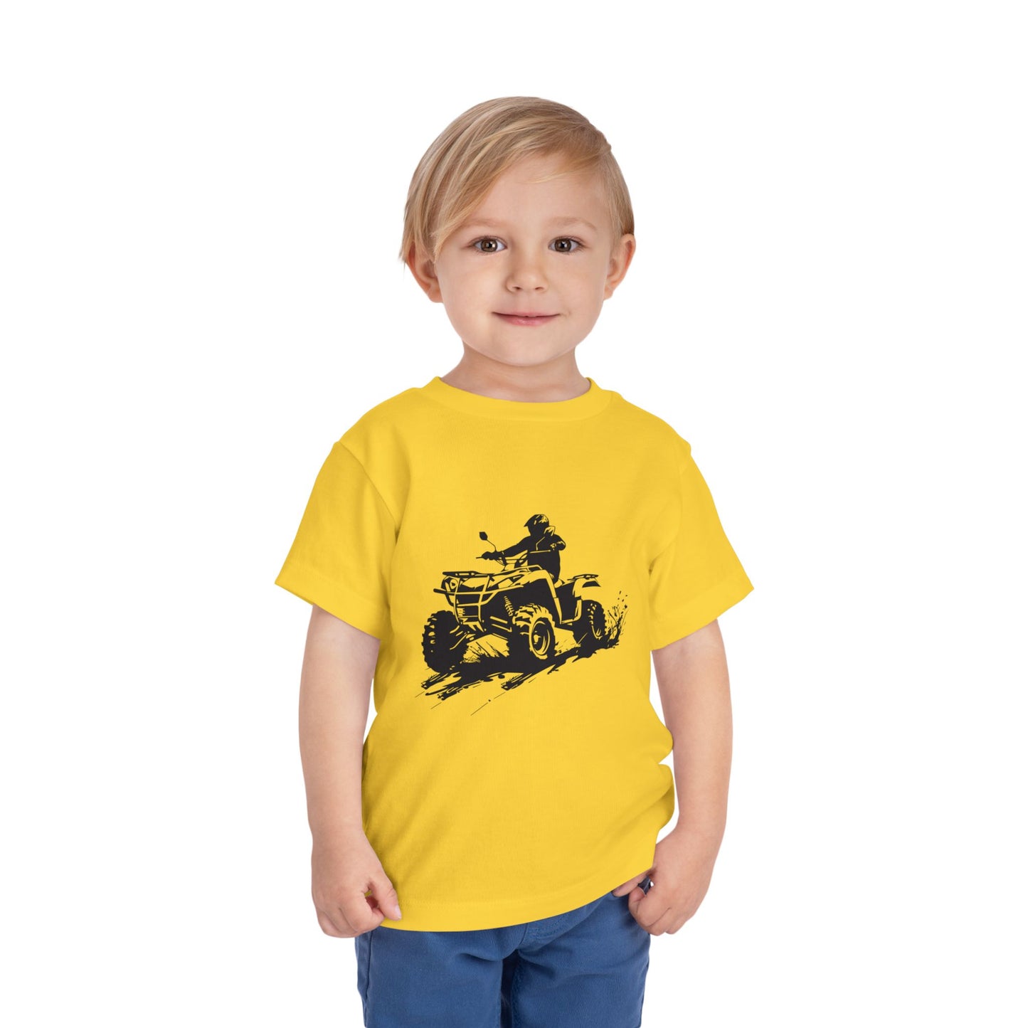 Slingin' Mud Quad Toddler Unisex Short Sleeve Crewneck Tee