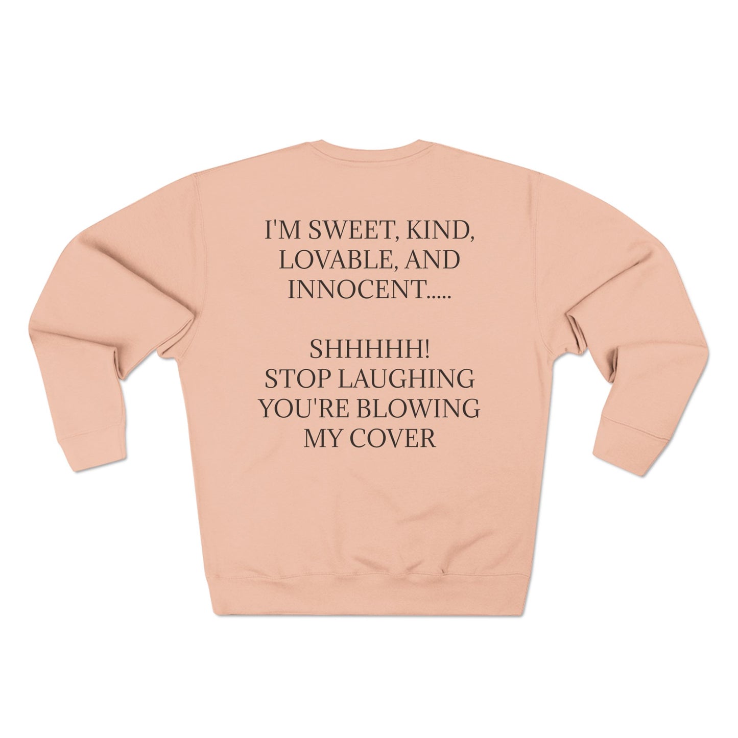 Blowing My Cover Unisex Crewneck Sweatshirt