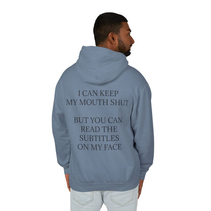 Subtitles Unisex Lightweight Hoodie
