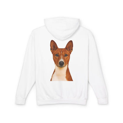 Basenji Head Unisex Lightweight Hoodie