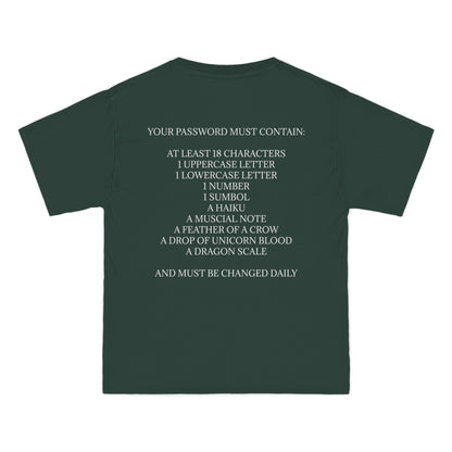 Password Men's Short-Sleeve Crewneck Tee