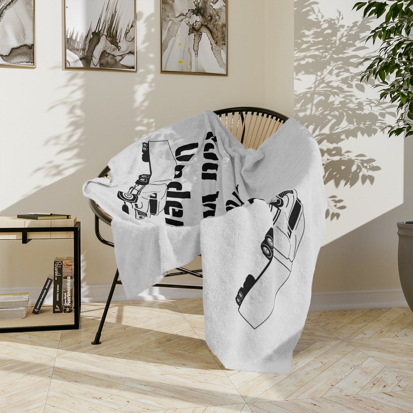 Trucking Thing Velveteen Microfiber Blanket