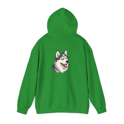 Malamute Head Unisex Hoodie