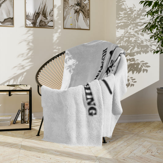 Hunting/Fishing Velveteen Microfiber Blanket