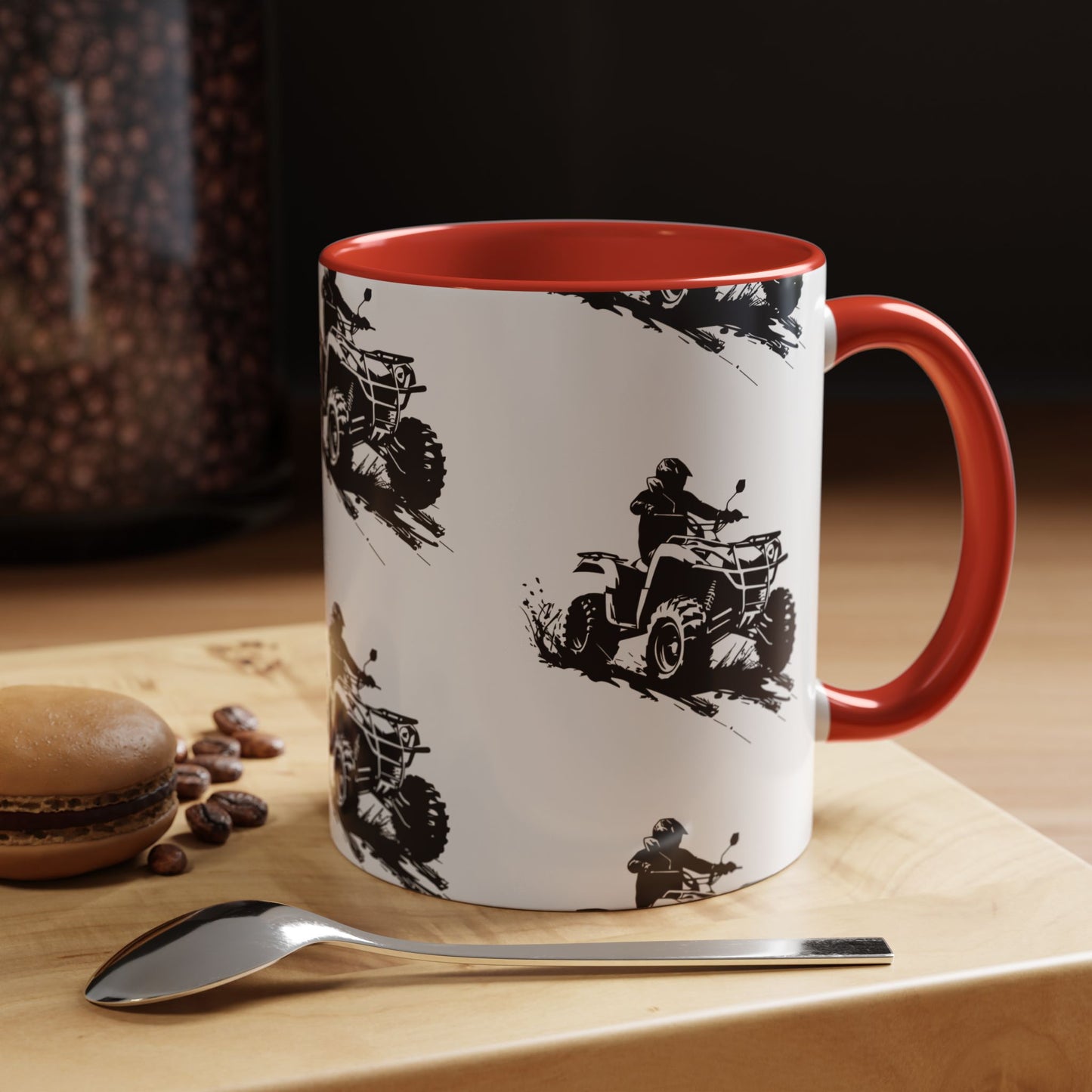 Slingin' Mud Quad 2-Tone Coffee Mug