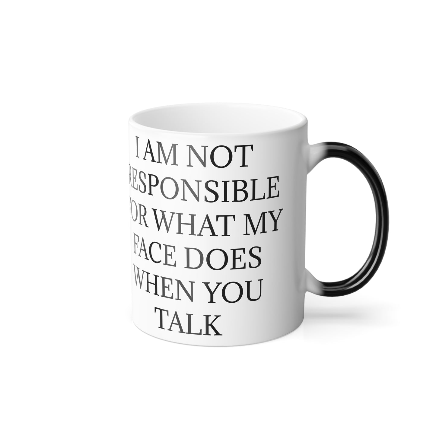 When You Talk Color Changing Mug