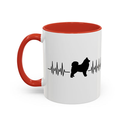 My Heart Beats For Samoyeds 2-Tone Coffee Mug