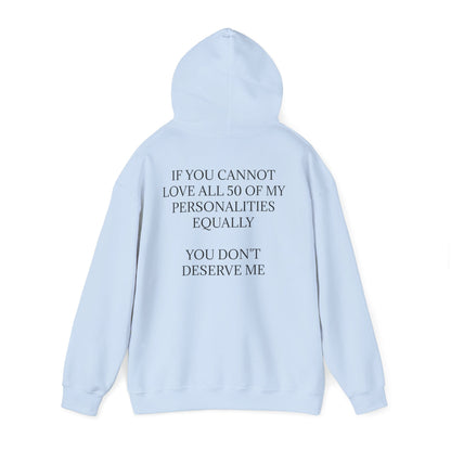 50 Personalities Unisex Hoodie