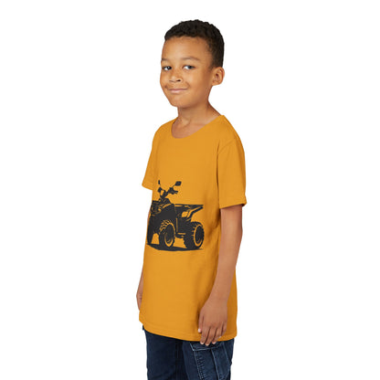 Off The Beaten Path Quad Youth Unisex Short Sleeve Crewneck Tee