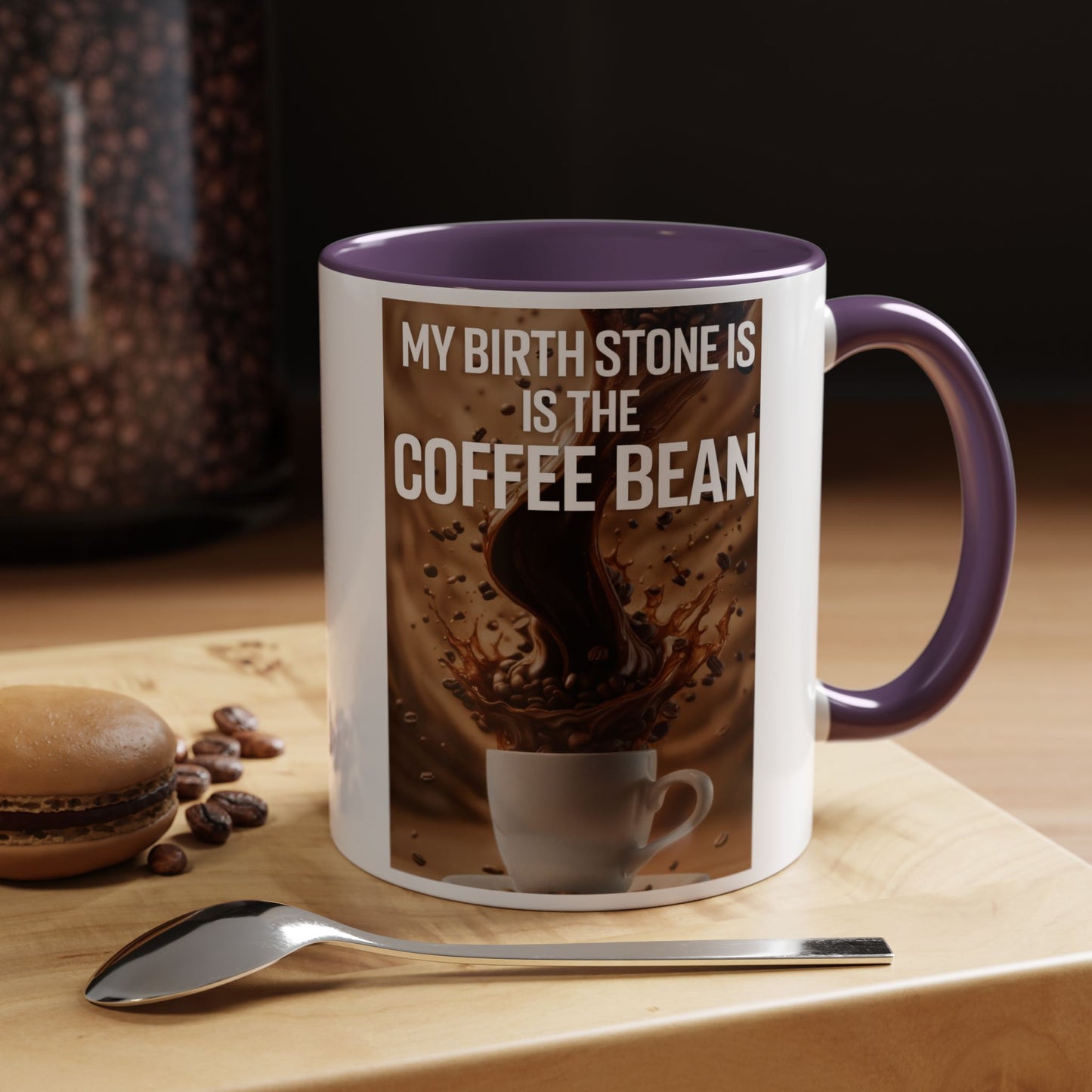 Birth Stone 2-Tone Coffee Mug