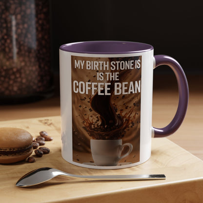 Birth Stone 2-Tone Coffee Mug