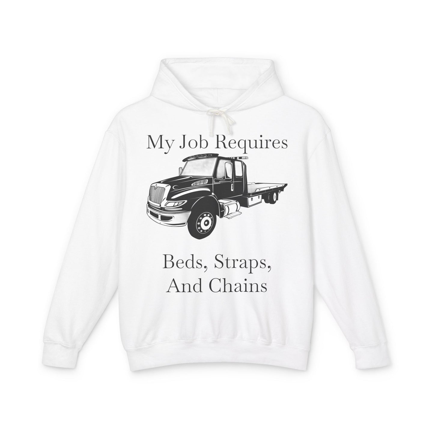 Beds, Straps, And Chains Unisex Lightweight Hoodie