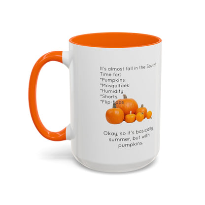 Fall In The South 2-Tone Coffee Mug