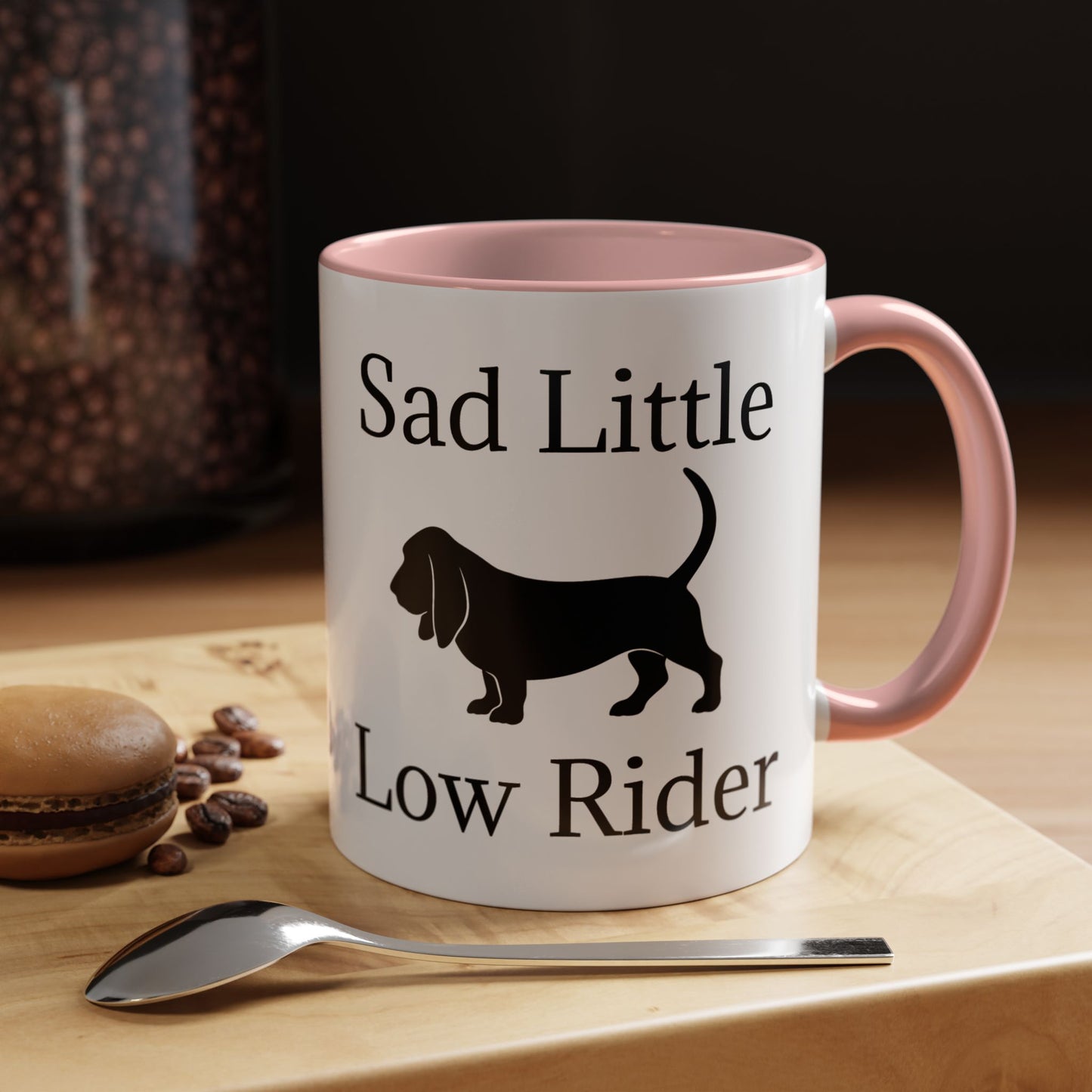 Sad Little Low Rider 2-Tone Coffee Mug