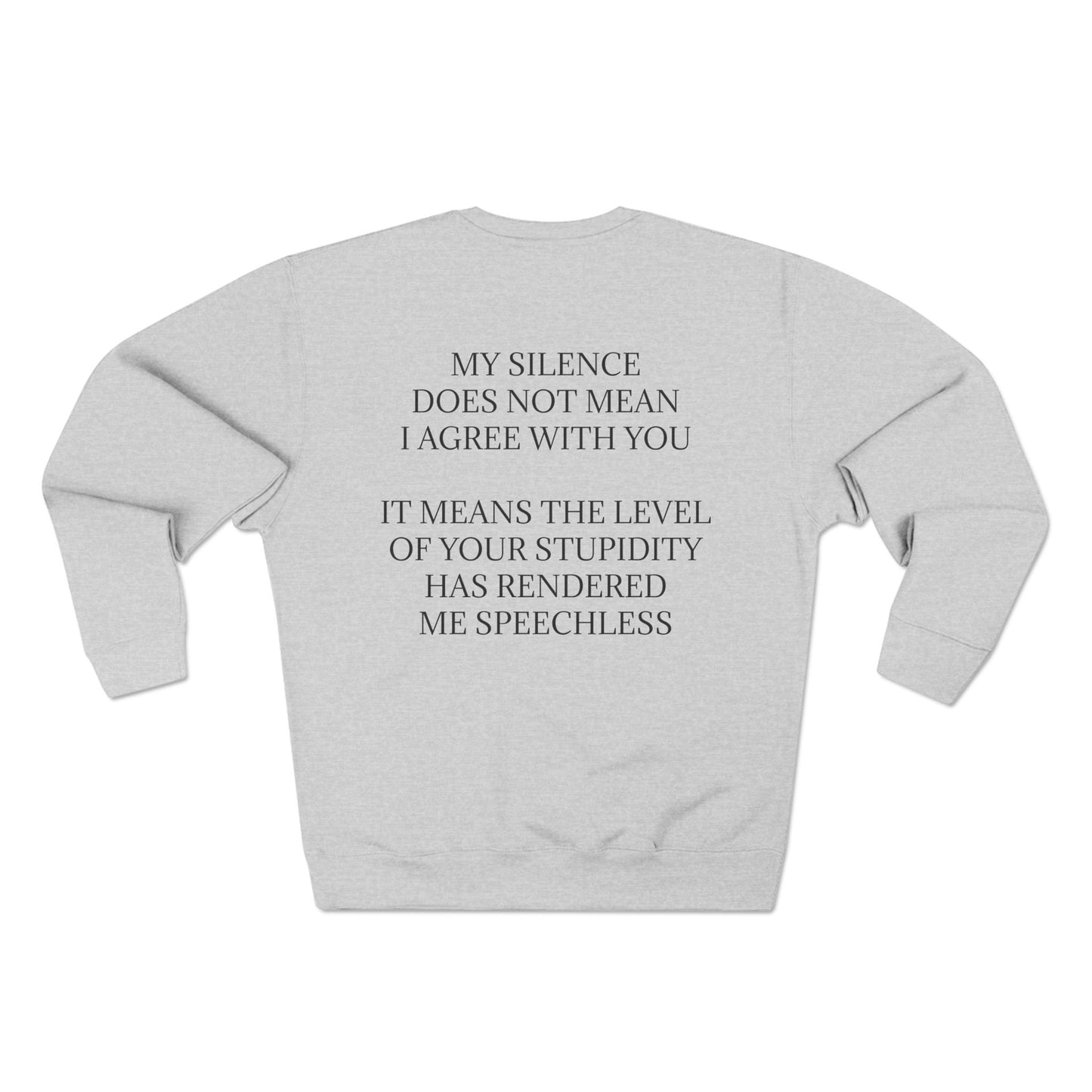 Speechless Unisex Crewneck Sweatshirt
